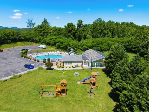 Indoor & Outdoor Pools | Bear-Themed Condo