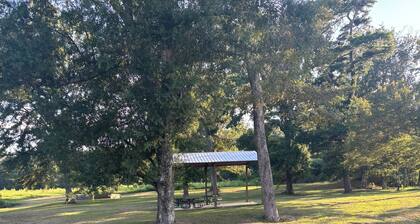 Cozy 1-bedroom cabin in serene Foxworth with AC. Sleeps 16