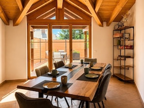 Dining - "NaturZeit Melleck" Vacation Rental (Schneizlreuth)