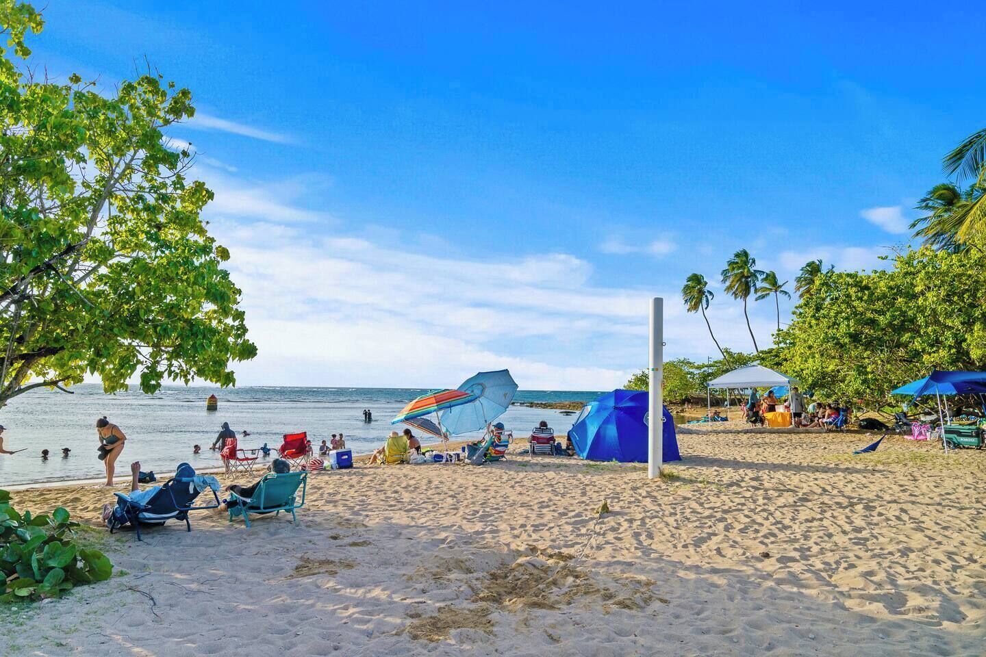 Nær stranden