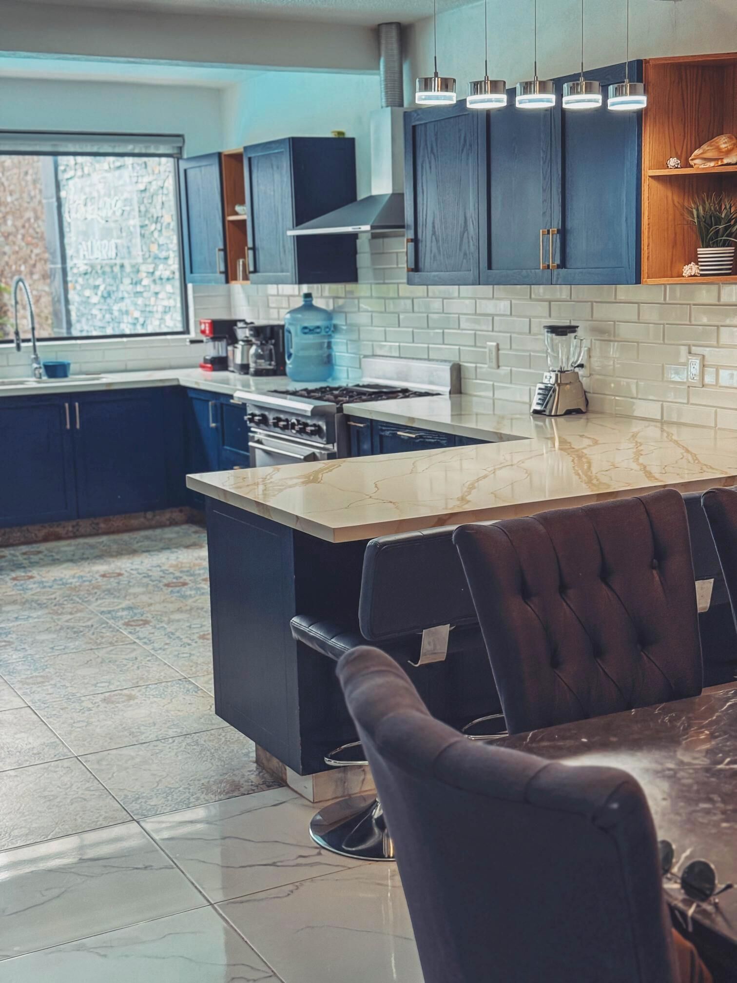 Villa de lujo, balcón, vista a la alberca | Cocina privada