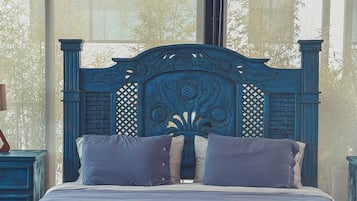 Luxury-Villa, Balkon, Poolblick
