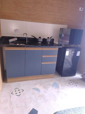 Familienchalet, Balkon, Strandblick | Eigene Küche