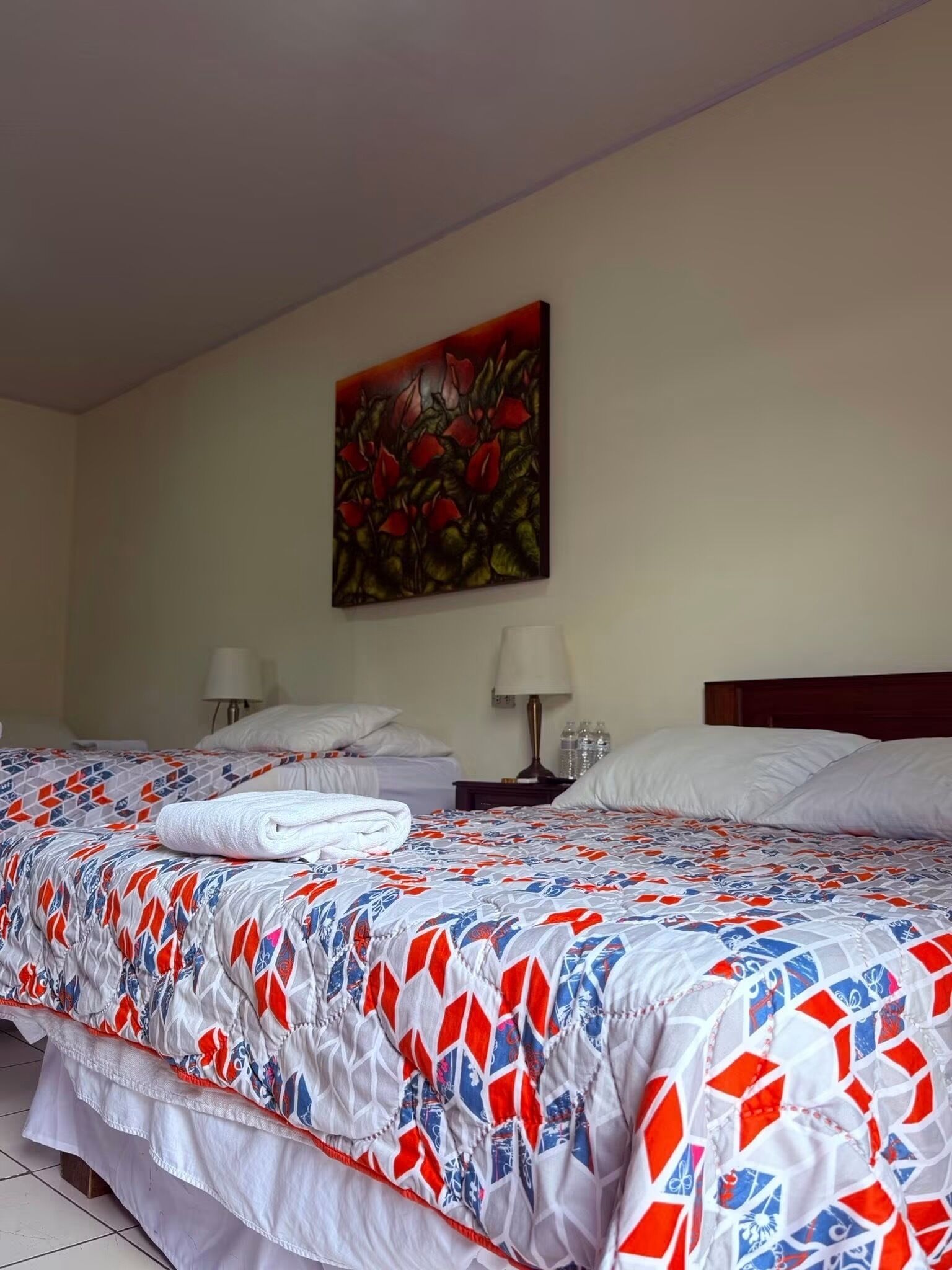 Down duvets, iron/ironing board (on request), free WiFi, bed sheets