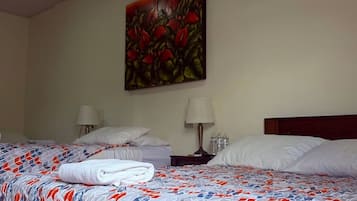 Down duvets, iron/ironing board (on request), free WiFi, bed sheets