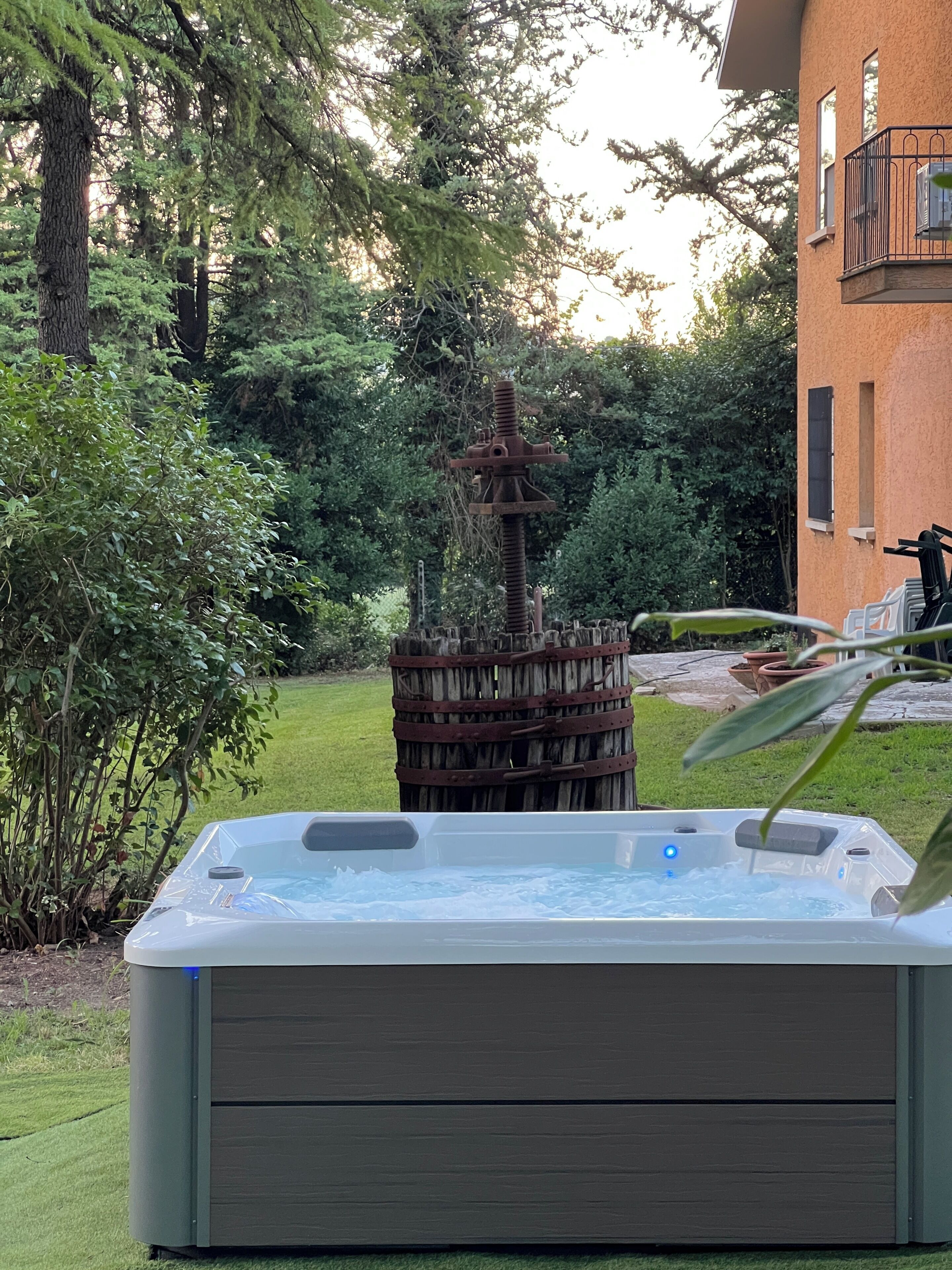 Bubbelpool utomhus