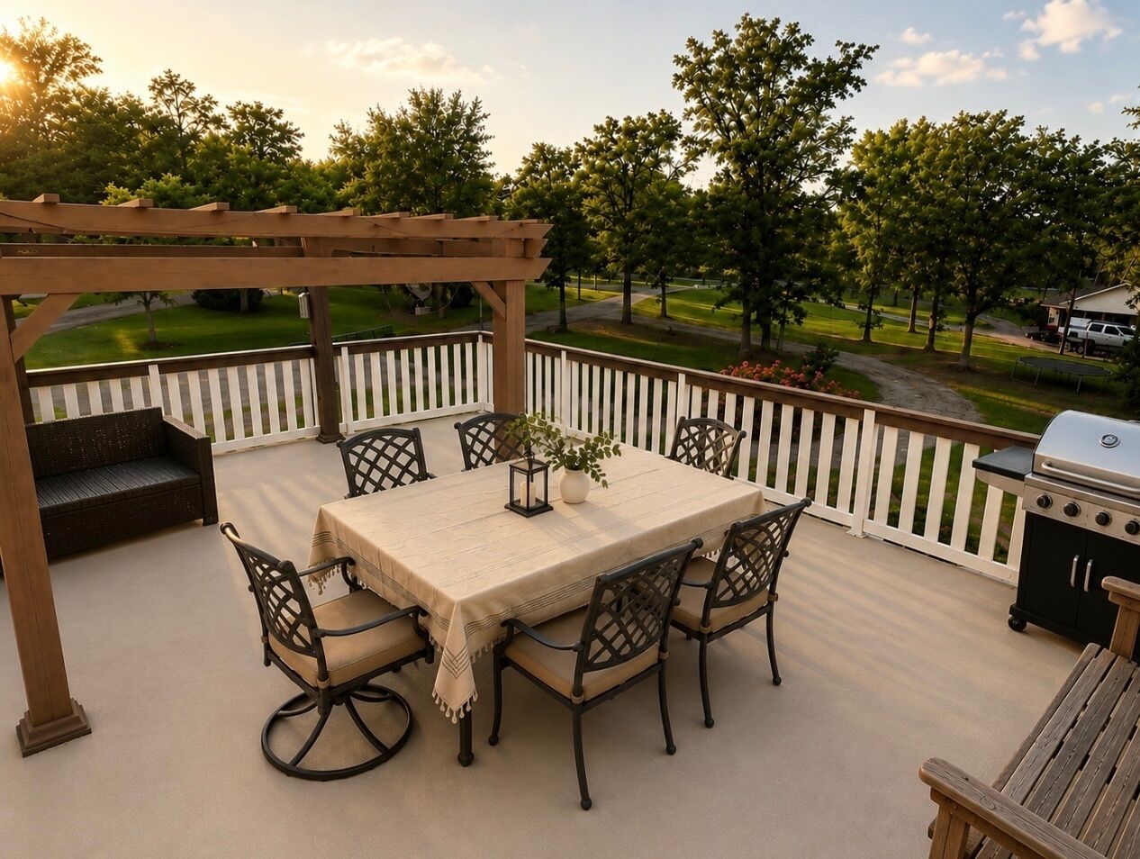 Outdoor dining