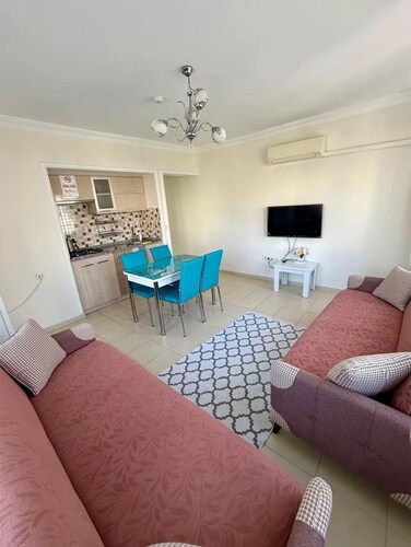  Comfortable 1-Bedroom Apartment in Central Dalyan | Sleeps 4