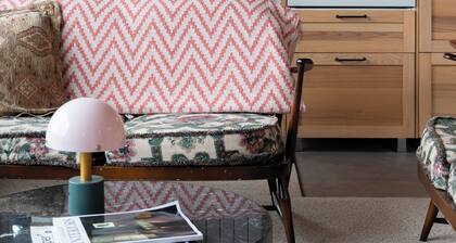 Modern architecture meets warm, eclectic comfort with a dash of Irish charm.