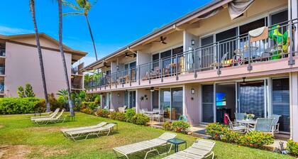 Beachfront at The Pikake, ocean views