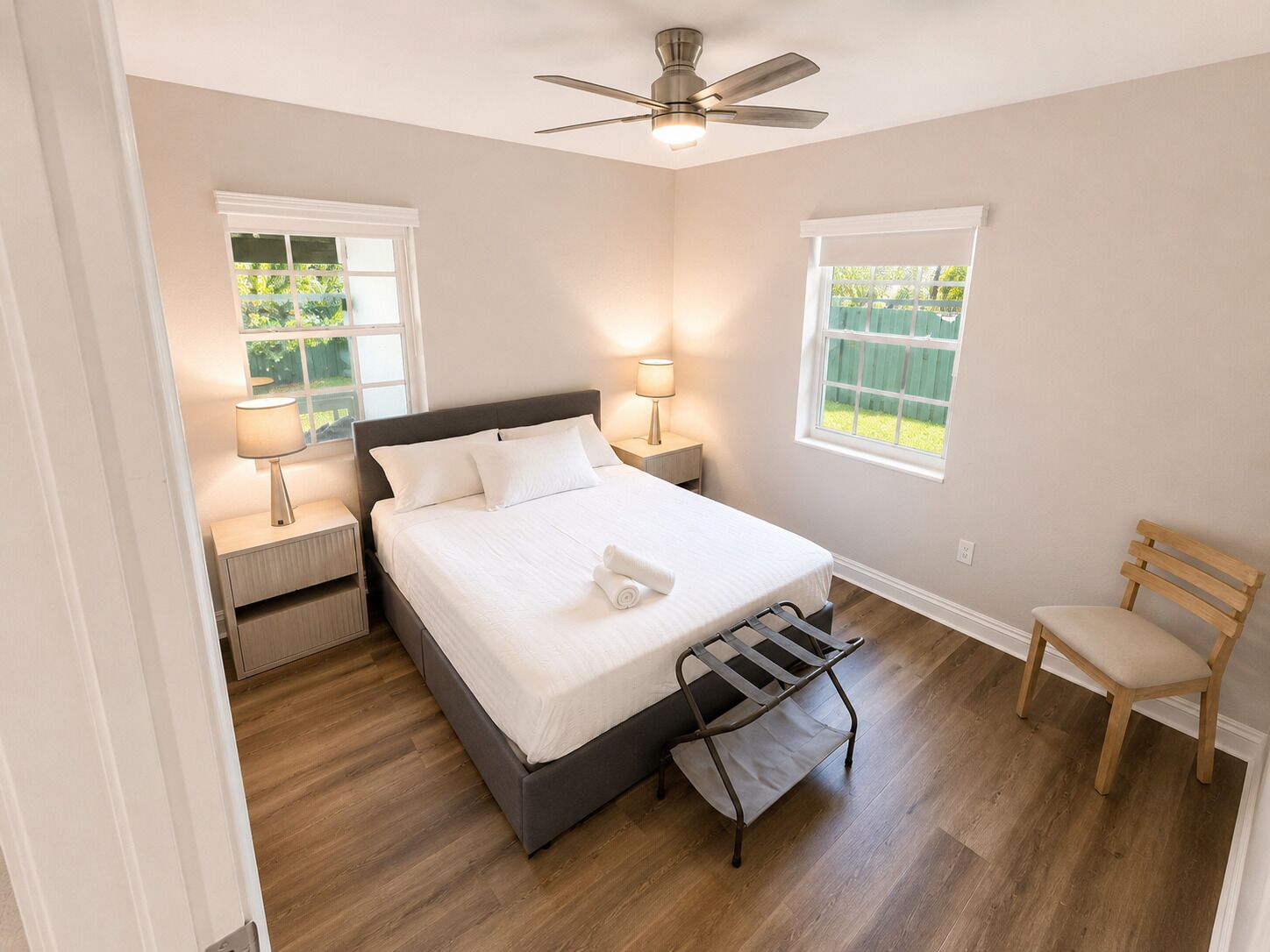 2 bedrooms, iron/ironing board, Internet, bed sheets