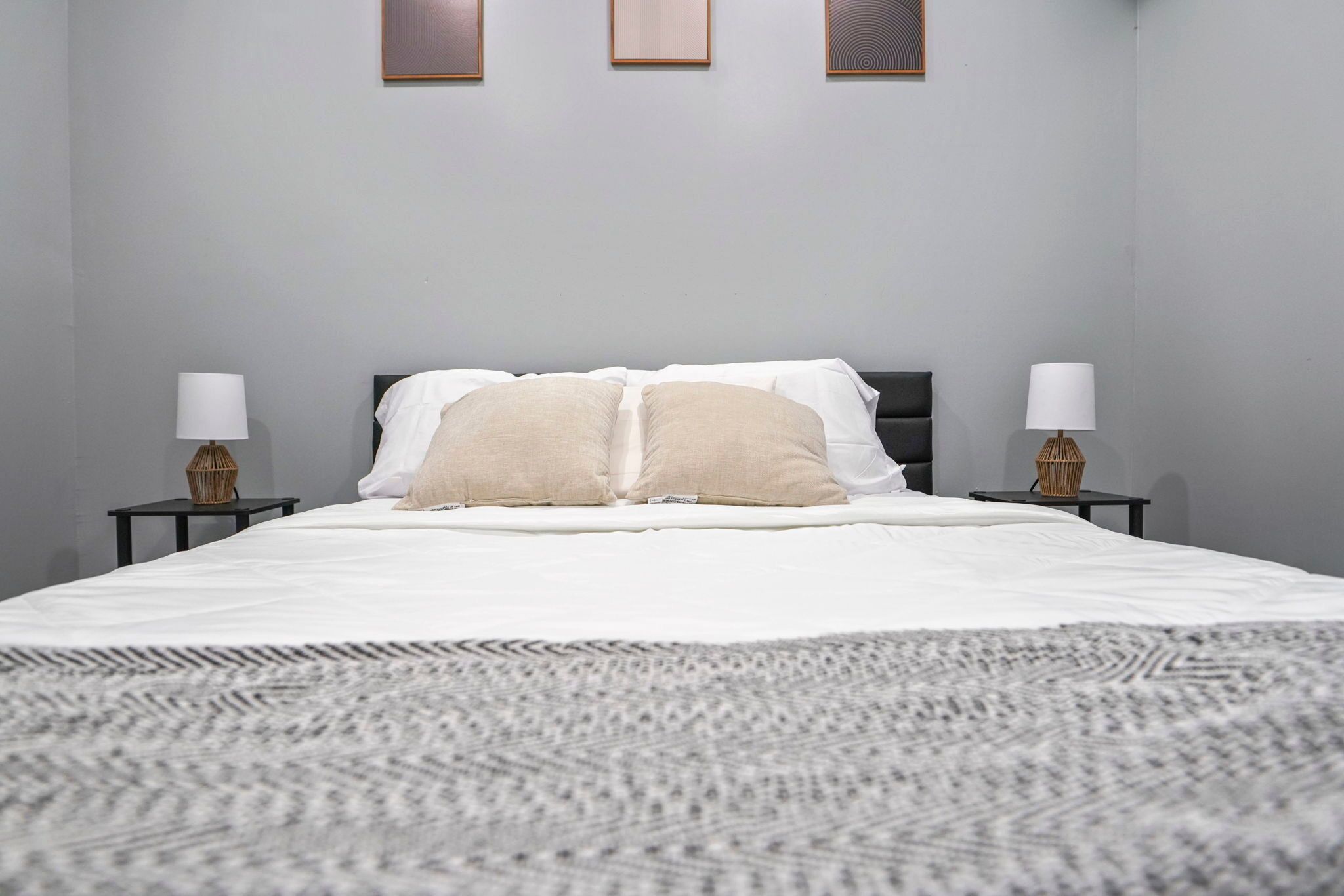 2 bedrooms, iron/ironing board, WiFi (free), bed sheets