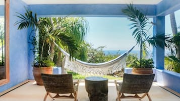 Villa Deluxe, vistas a la playa | Terraza o patio