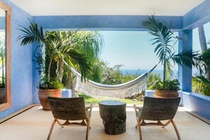 Villa Deluxe, vistas a la playa | Terraza o patio