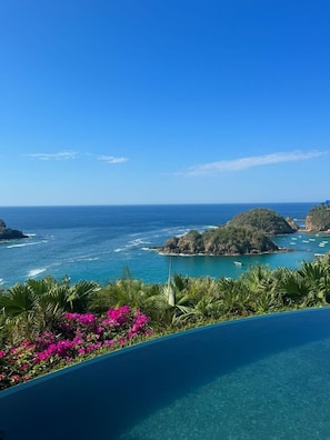 Deluxe Villa, Beach View | Terrace/patio