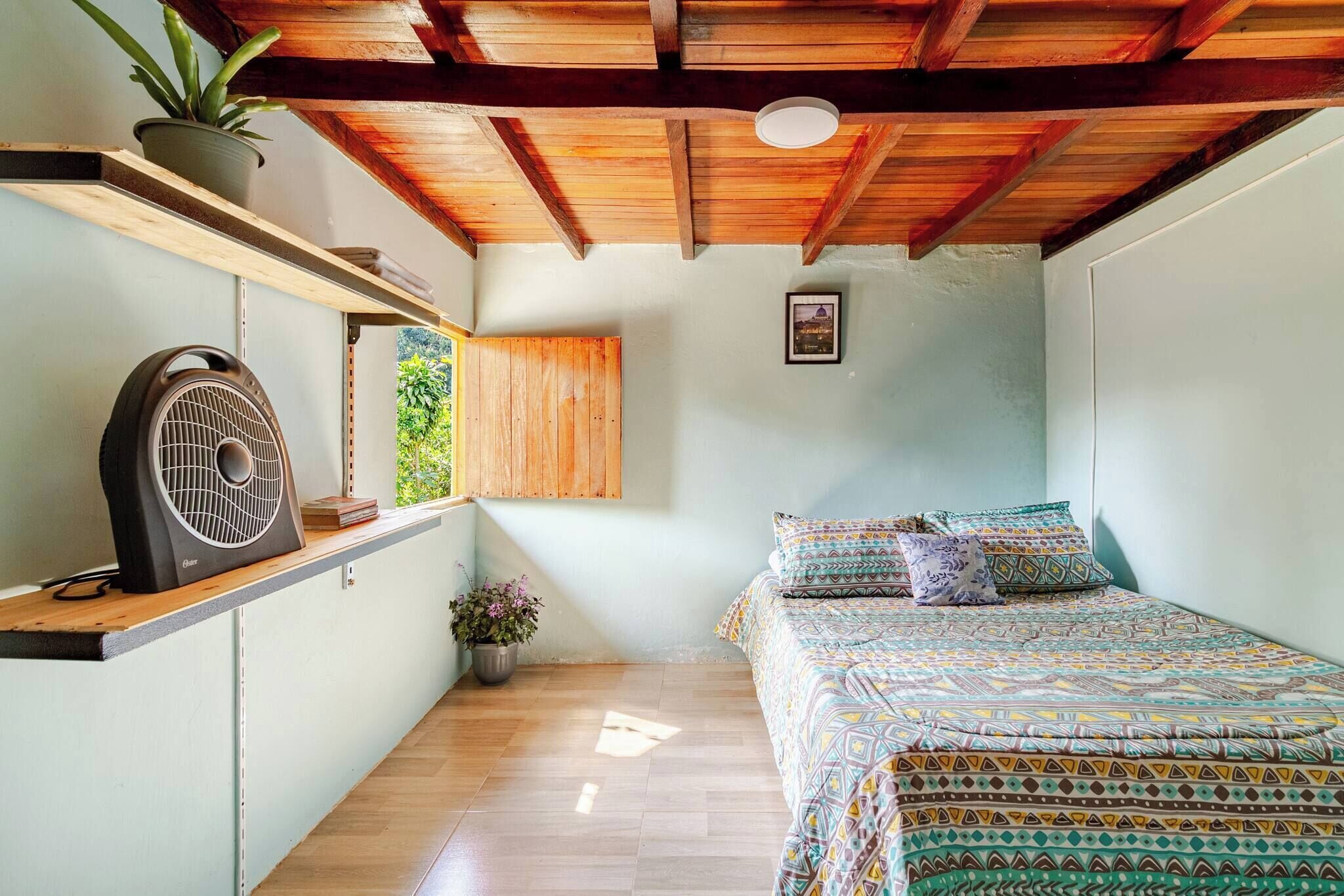 Ferienhütte, 2 Schlafzimmer, Raucher, Terrasse | 2 Schlafzimmer