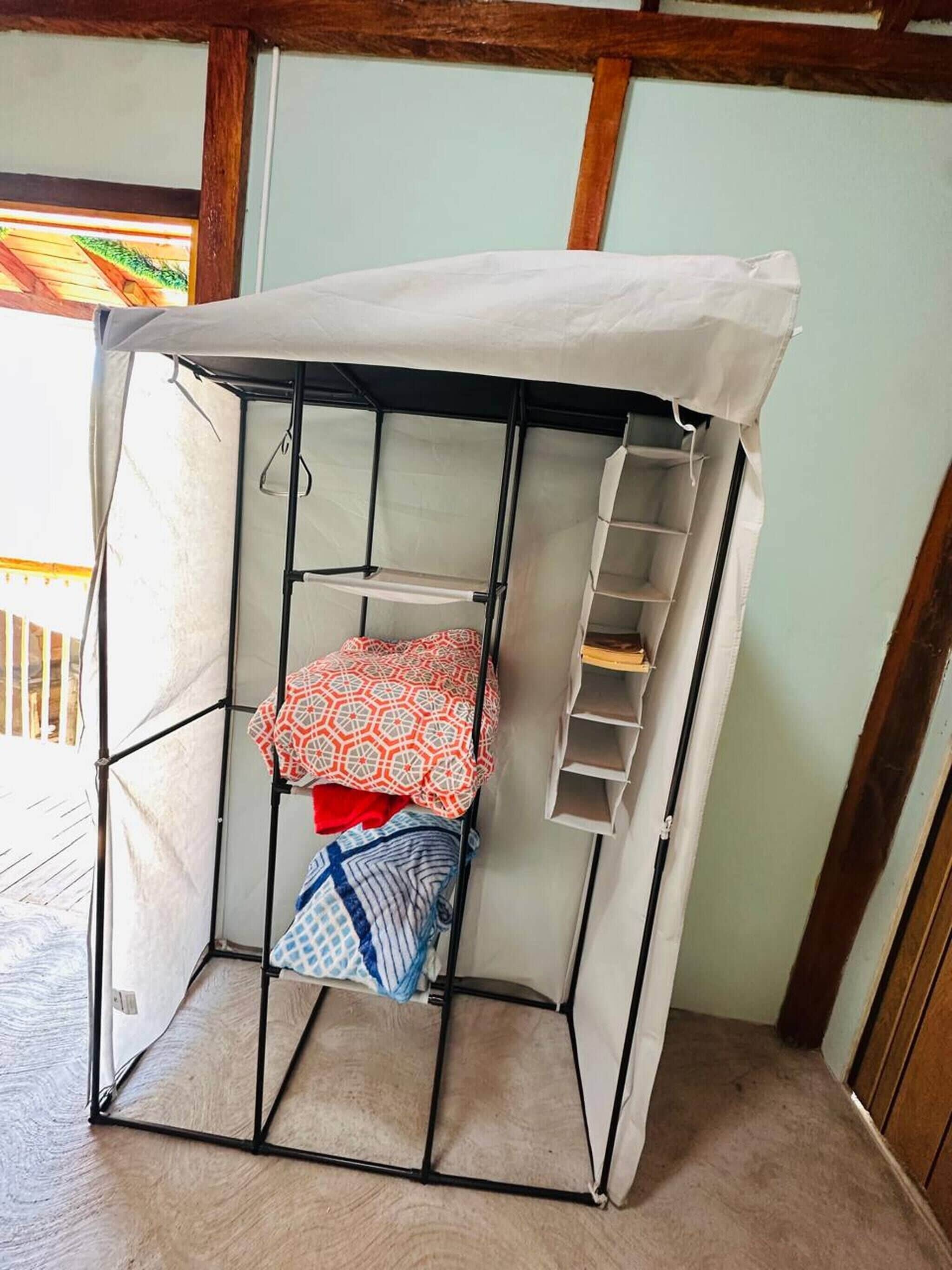 Cabane, 2 chambres, fumeur, patio | Intérieur