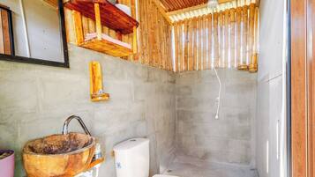 Cabin, 2 Bedrooms, Smoking, Patio | Bathroom