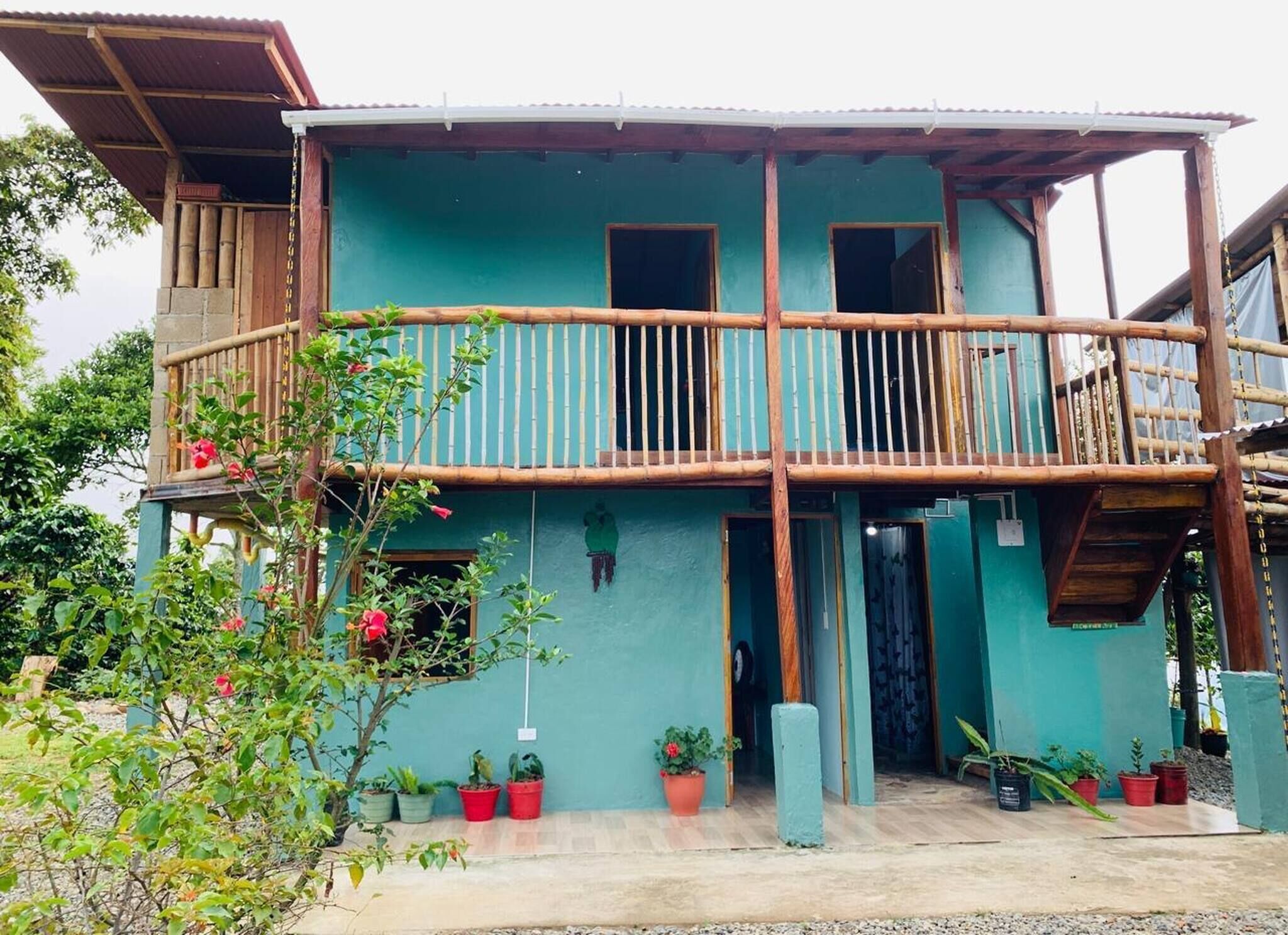 Cabaña, 2 habitaciones, para fumadores, patio | Exterior