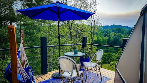 Glamping Dome | Private Deck + Mtn Views | Spa
