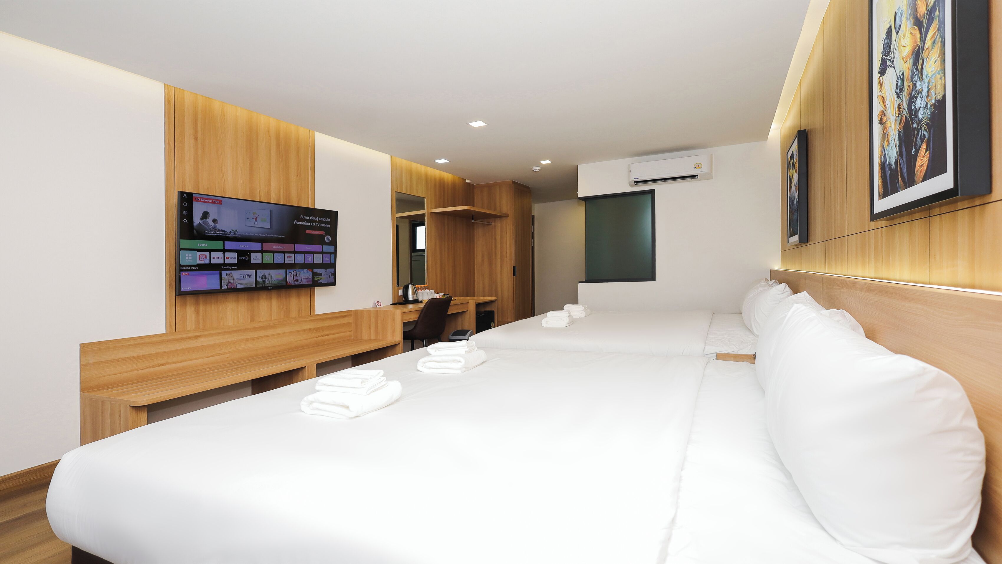 Family Suite Room | Caja fuerte, wifi gratis, ropa de cama