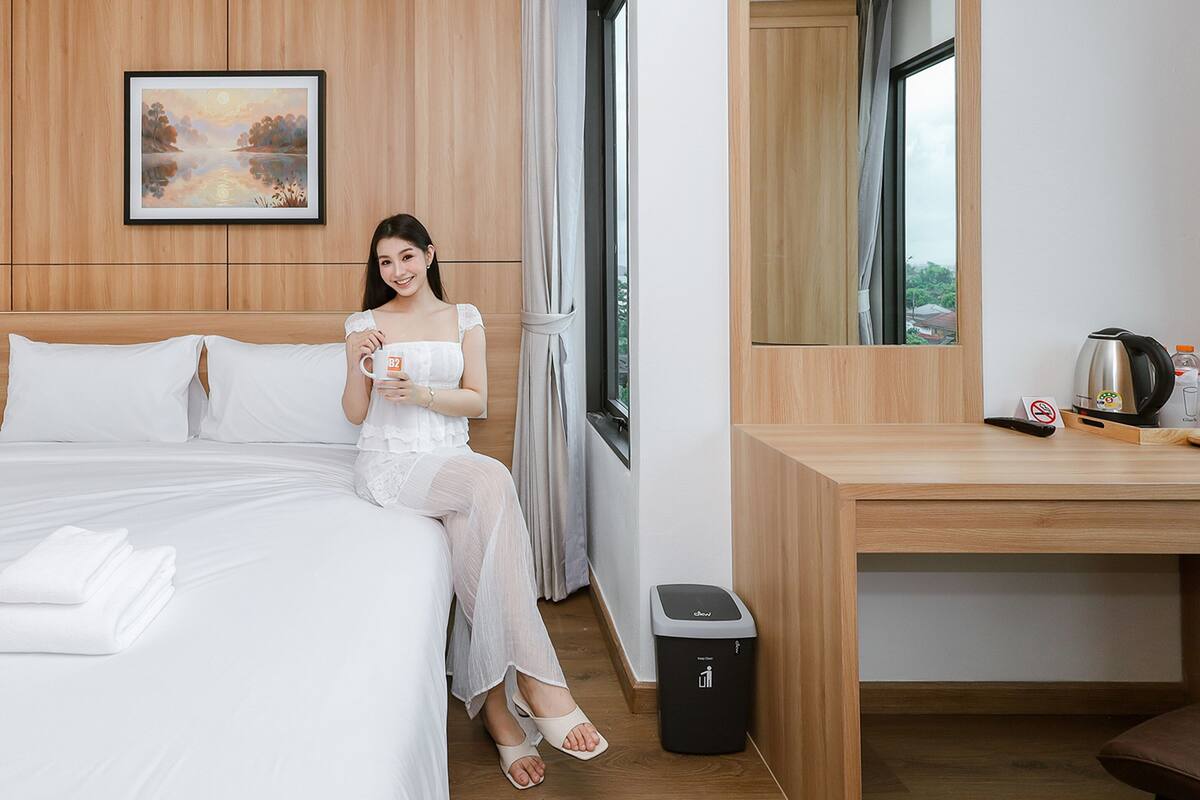 Caja de seguridad en la habitación, wifi gratis y ropa de cama 