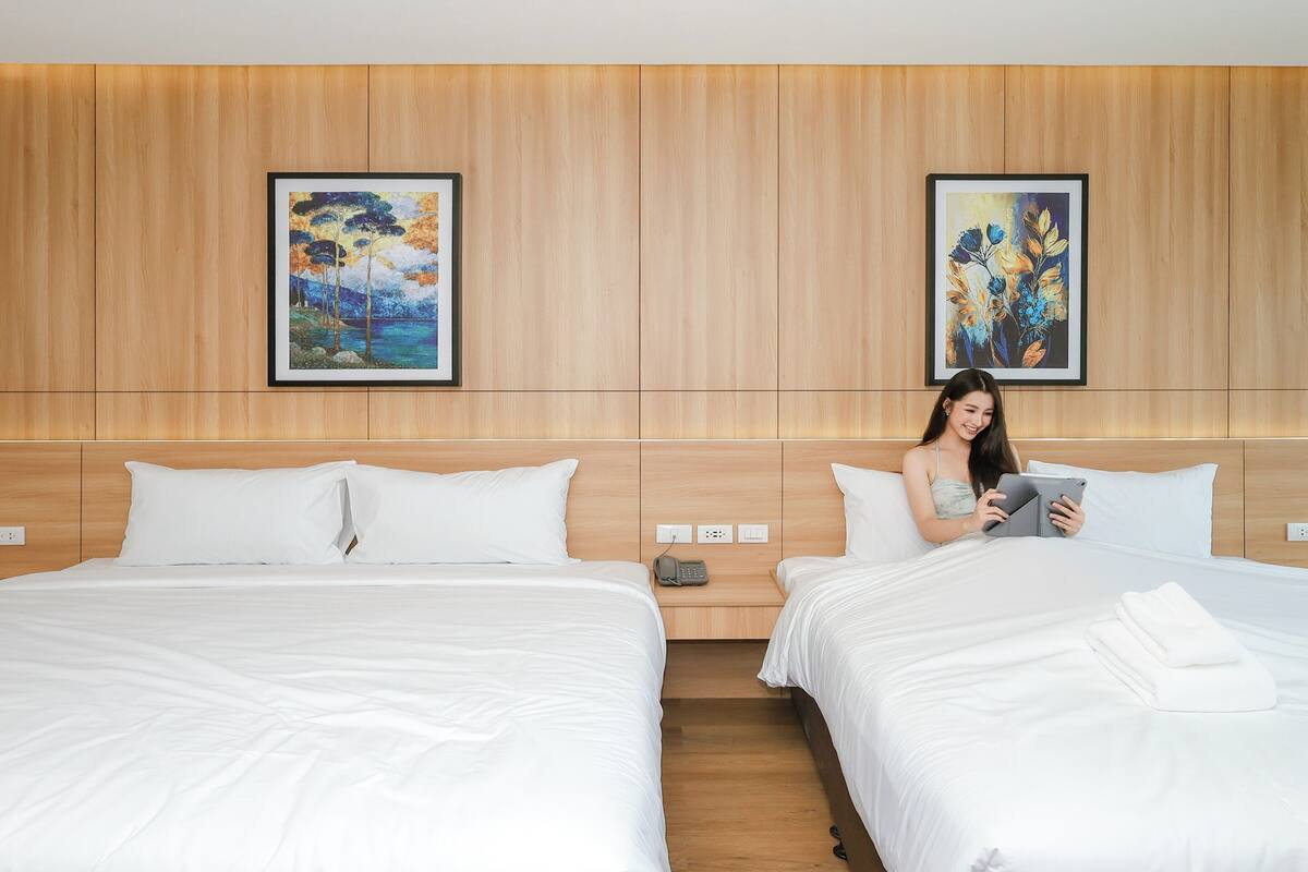 Caja de seguridad en la habitación, wifi gratis y ropa de cama 
