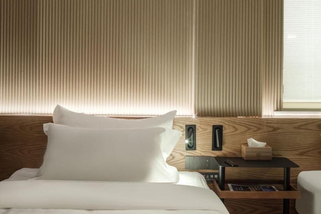 Egyptian cotton sheets, premium bedding, pillow-top beds, free WiFi