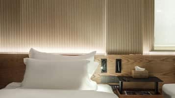 Egyptian cotton sheets, premium bedding, pillow-top beds, free WiFi