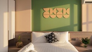 Apartament, 1 dormitori | Escriptori, cortines opaques i wifi gratuïta 