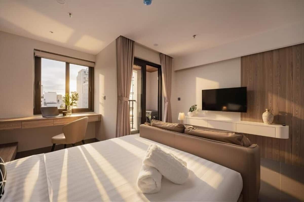 Apartamento, 1 habitación | Escritorio, cortinas opacas, wifi gratis