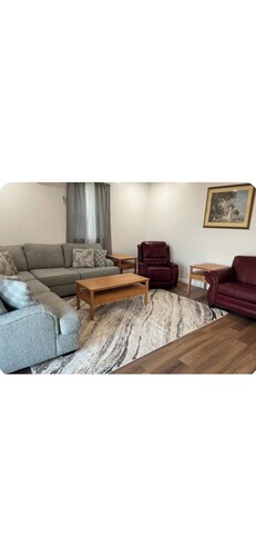 Welcome to Ruby Jane’s. Our 5 bedroom/6 bed/3 full bath home at Evelyn’s Estates