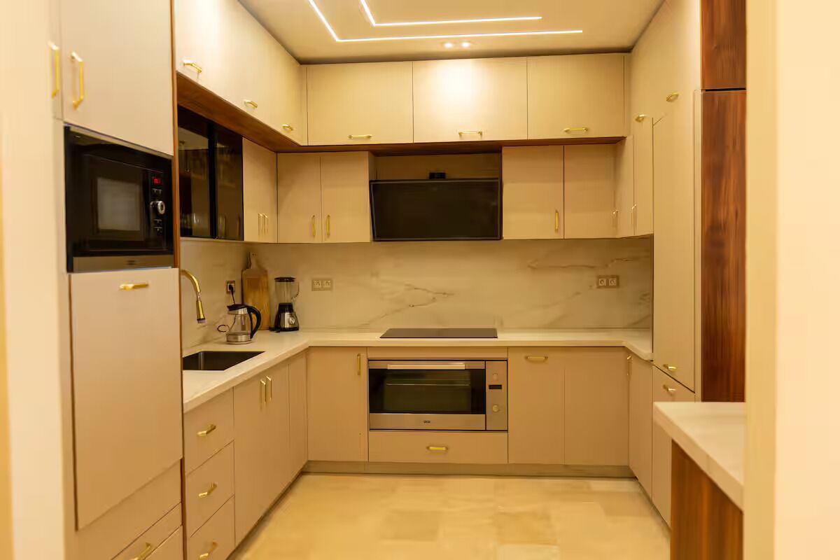 Microwave, oven, dishwasher, highchair