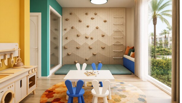 Children’s area - BRAND NEW The Palm Reserve Luxury Beach Villa Thailand (4 bedrooms/ 5 bathrooms) (Pak Nam Pran)