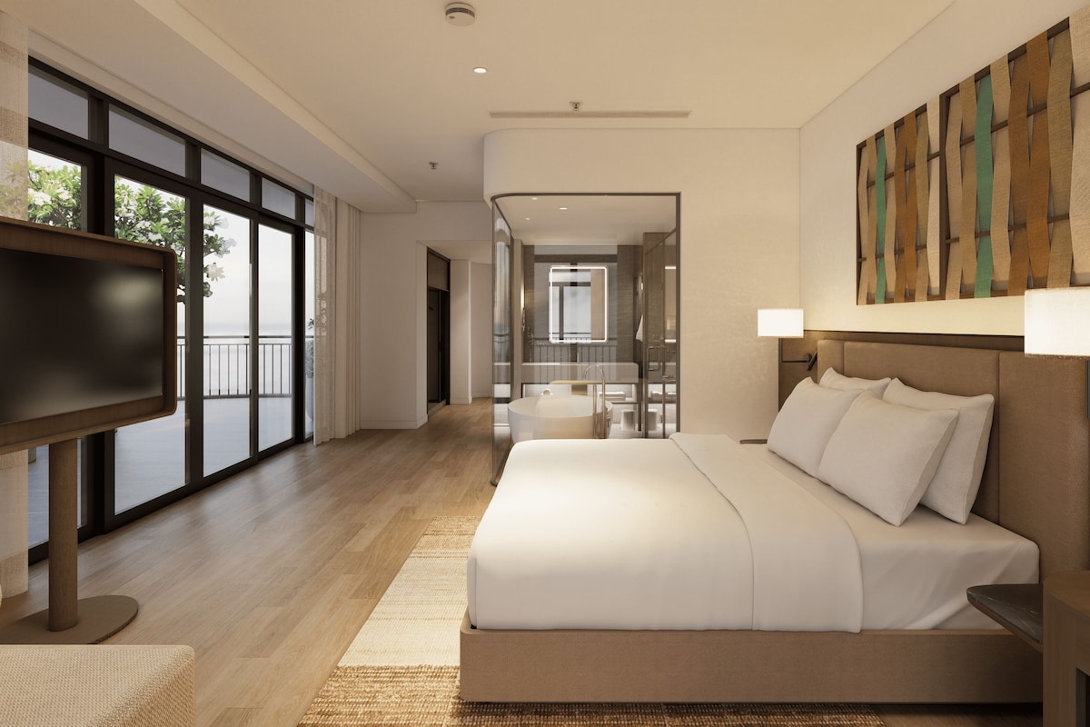 Premier Room, Beach View | In-room safe, blackout drapes, iron/ironing board, WiFi (free)