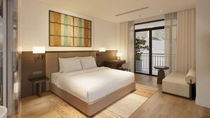 Deluxe Double or Twin Room, Balcony, Beach View | In-room safe, blackout curtains, iron/ironing board, free WiFi - Tra Co Long Beach Hotel & Resort (Mong Cai)