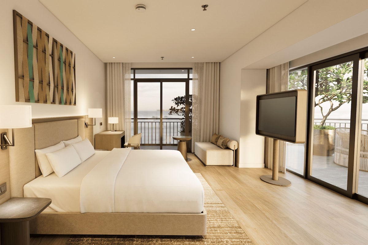 Executive Room, Terrace, Beach View | In-room safe, blackout drapes, iron/ironing board, WiFi (free)