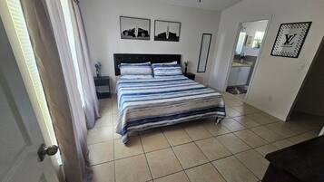Desk, iron/ironing board, WiFi (free), bed sheets