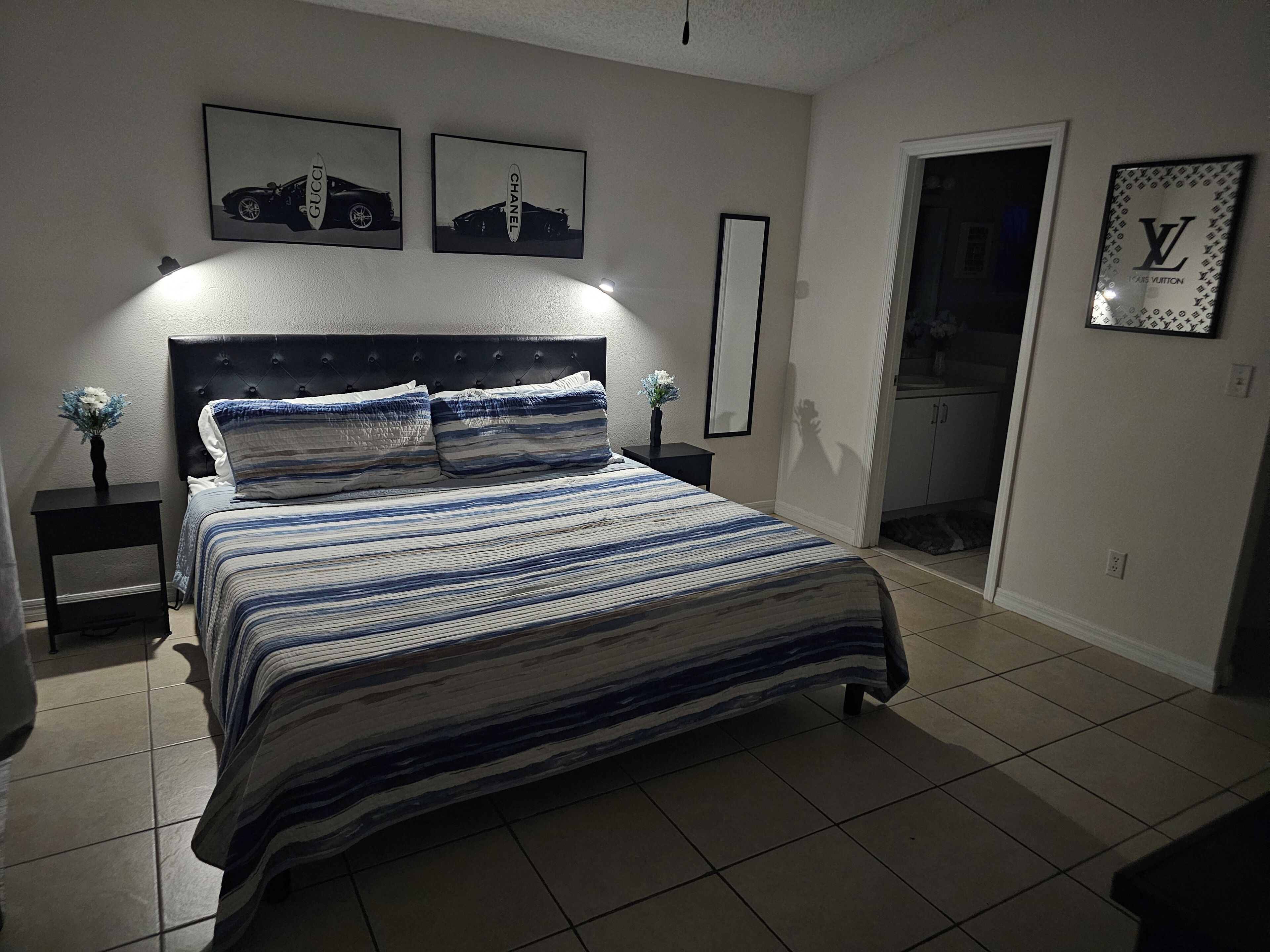 Desk, iron/ironing board, WiFi (free), bed sheets