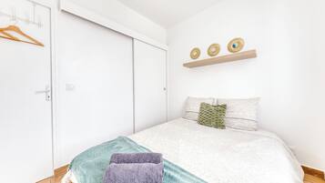 1 Schlafzimmer, Bügeleisen/Bügelbrett, kostenloses WLAN, Bettwäsche