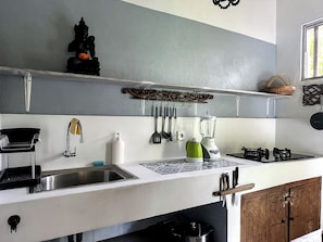 Private kitchen - Villa GAIA PRIVATE Pool UBUD (Gianyar)