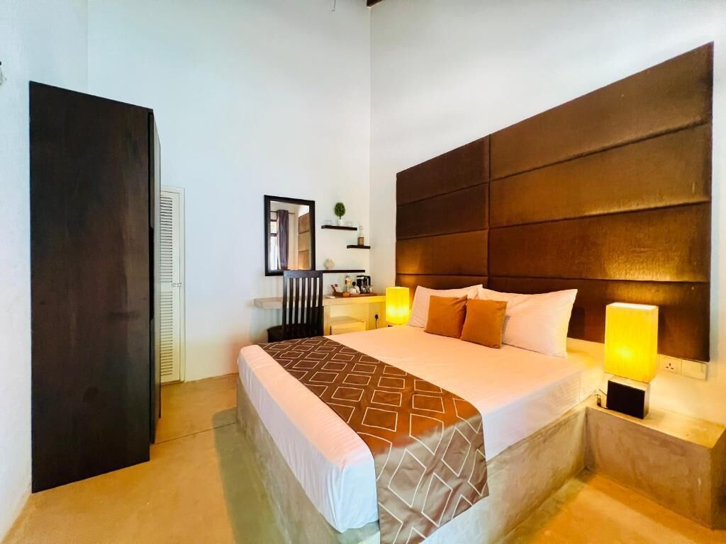 Kamar Double, pemandangan kebun | Kedap suara, setrika/meja setrika, dan Wi-Fi gratis