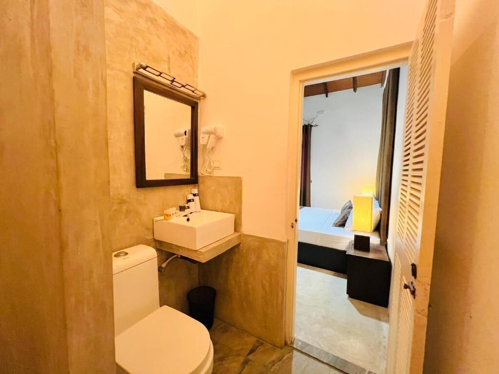 Deluxe Double Room, Garden View | Bathroom