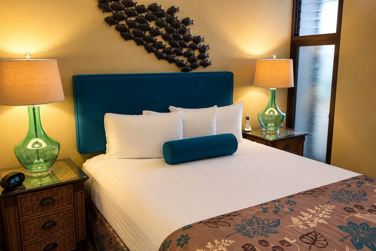 Habitación doble Confort, balcón, vista al océano | Wifi gratis y ropa de cama 