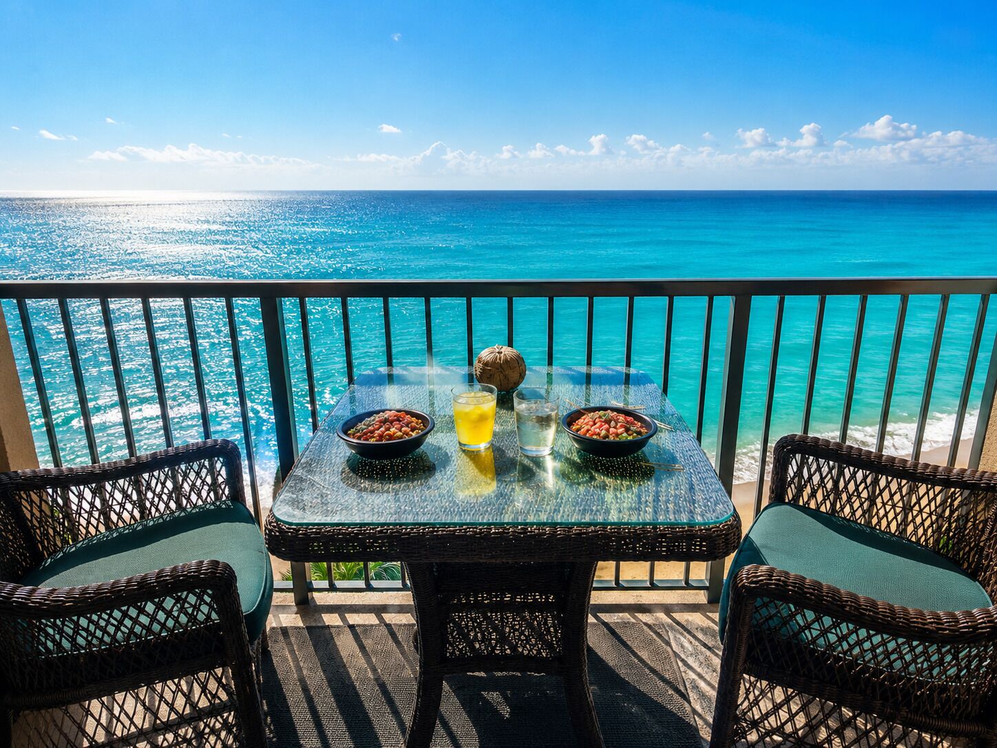 Comfort Double Room, Balcony, Ocean View | WiFi (free), bed sheets