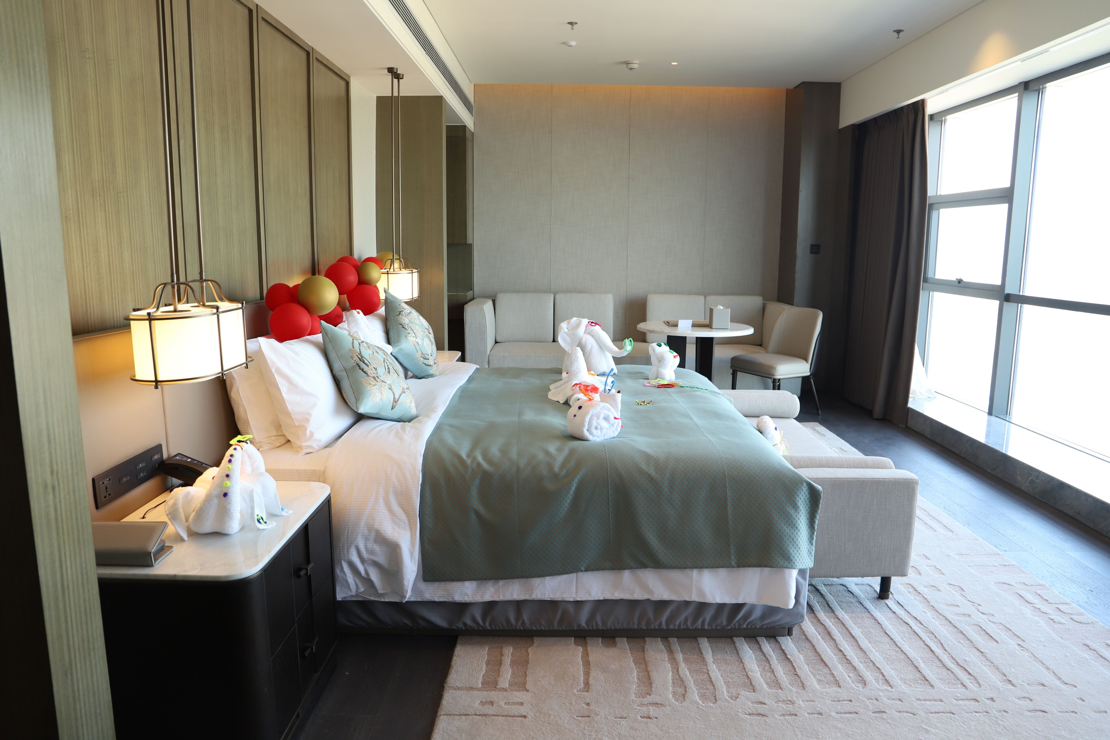 Presidential Suite King size bed room | In-room safe, desk, blackout curtains, iron/ironing board