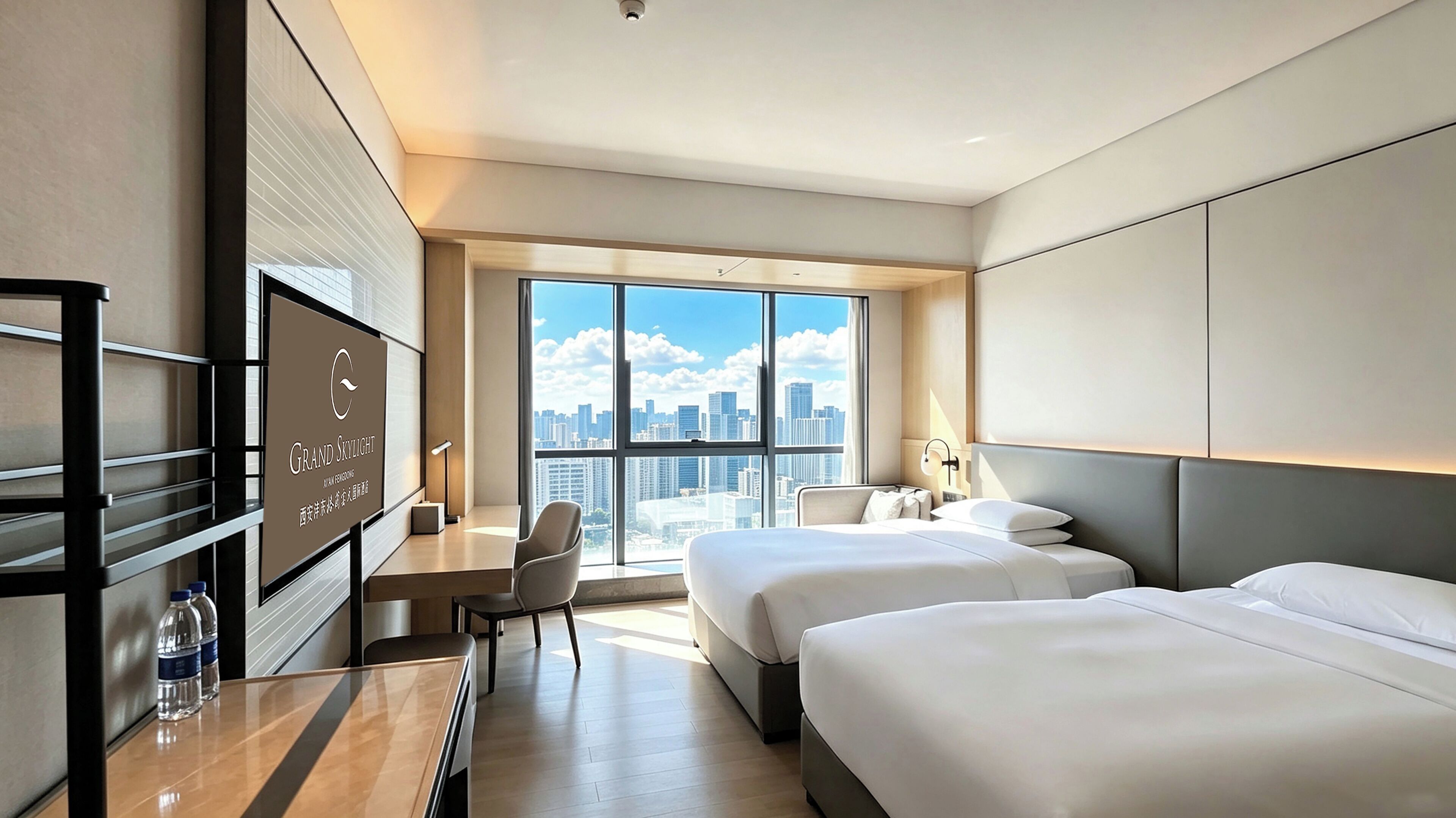 In-room safe, desk, blackout curtains, iron/ironing board