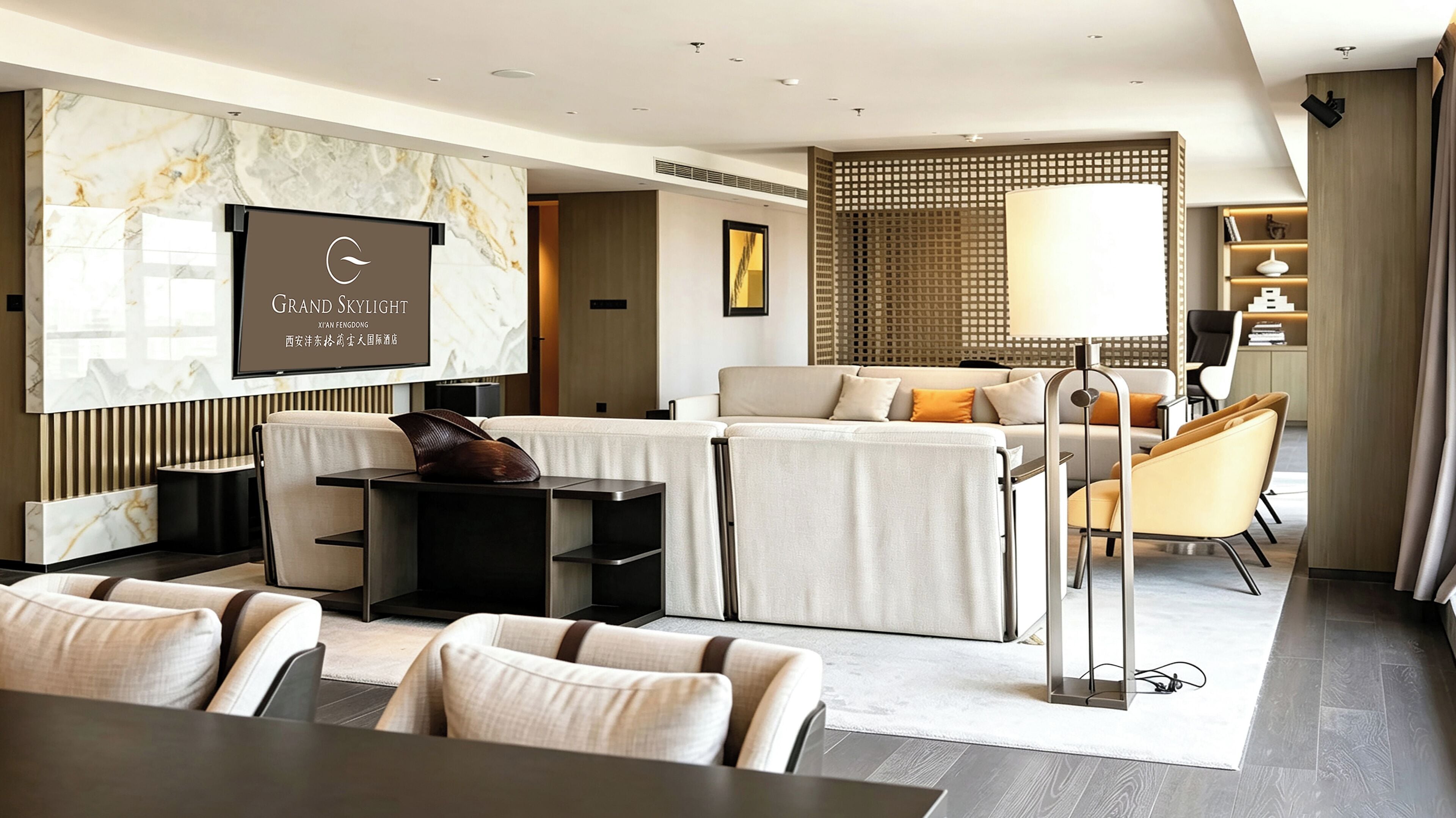 Suite Exclusive, vue ville | Coffres-forts dans les chambres, bureau, rideaux occultants
