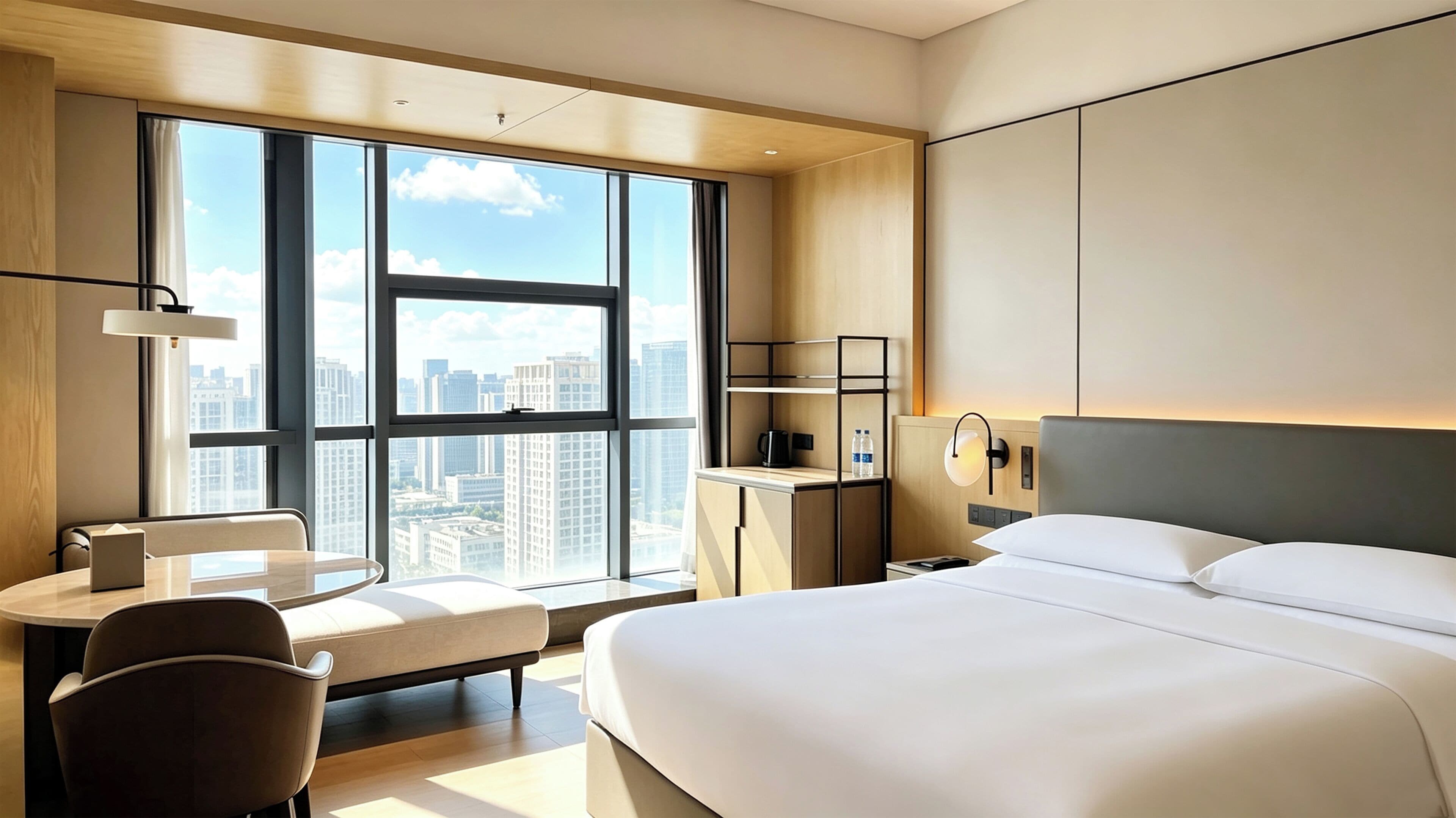 In-room safe, desk, blackout drapes, iron/ironing board
