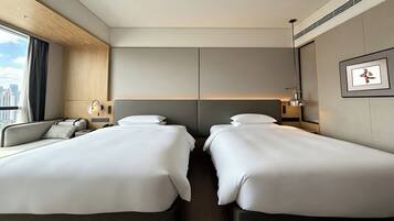 In-room safe, desk, blackout drapes, iron/ironing board